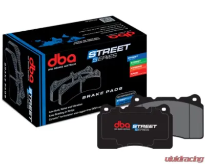 DBA Street Series Rear Brake Pad Set Honda S2000 1999-2009 - DB1265SS