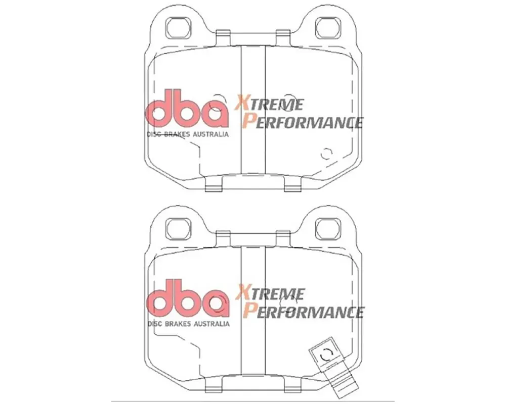 DBA XP650 Rear Brake Pads Mitsubishi | Nissan | Subaru 2003-2009 - DB1521XP