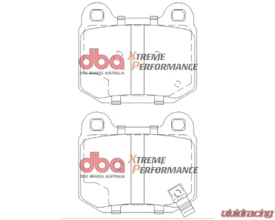 DBA XP650 Rear Brake Pads Mitsubishi | Nissan | Subaru 2003-2009 - DB1521XP