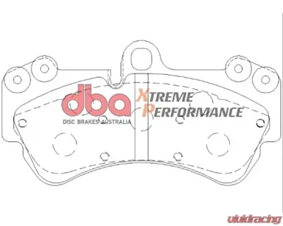 DBA XP650 Front Brake Pads Porsche Cayenne S 2003-2008 - DB1676XP