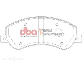 DBA XP Extreme Performance Brake Pads Ford Transit 2006-2018