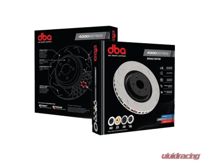 DBA 4000 Series Drilled Rotor - Front Audi S3 2015 - 42830XD