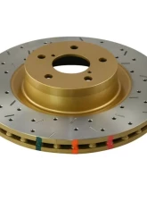 DBA 4000 Series Drilled Slotted Rear Rotor Subaru WRX | BRZ | FRS | GT86 | GR86 2013+                                     - 42663XS-10 - Image 3