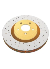 DBA 4000 Series Drilled Rotor - Rear Mercedes-Benz CLA35 AMG Base Brakes 2020-2021                                     - 42699XD - Image 3