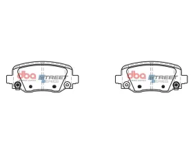 DBA Street Series Rear Brake Pads Jeep Cherokee 2021