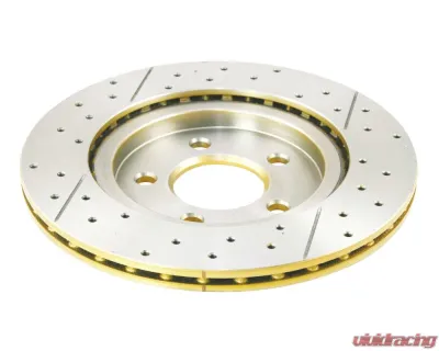 DBA Street Series Drilled & Slotted Rotor - Rear Ford Mustang GT 2005-2014 - 2114X