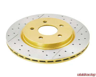DBA Street Series Drilled & Slotted Rotor - Rear Ford Mustang GT 2005-2014 - 2114X