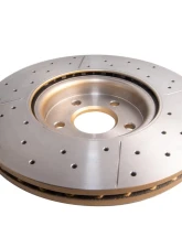 DBA Street Series Drilled & Slotted Rotor - Front Ford Focus ST 2013-2018                                     - 2120X - Image 3