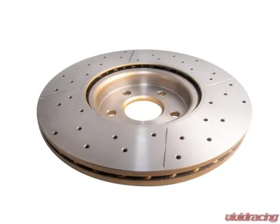 DBA Street Series Drilled & Slotted Rotor - Front Ford Focus ST 2013-2018 - 2120X