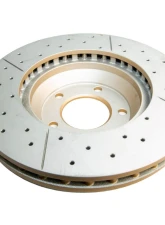 DBA Street Series Drilled & Slotted Rotor - Front Volkswagen Touareg 2004-2010                                     - 2246X - Image 3