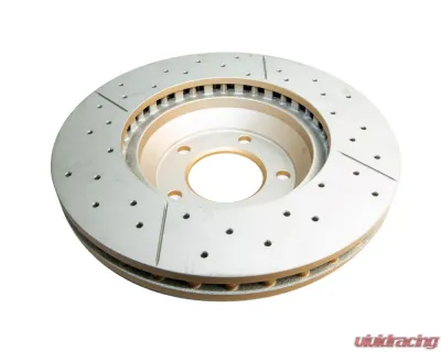 DBA Street Series Drilled & Slotted Rotor - Front Volkswagen Touareg 2004-2010 - 2246X