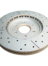 DBA Street Series Drilled & Slotted Rotor - Front Nissan Pathfinder 5.6L 2008-2012                                     - 2312X - Image 3