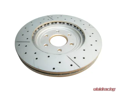 DBA Street Series Drilled & Slotted Rotor - Front Nissan Pathfinder 5.6L 2008-2012 - 2312X