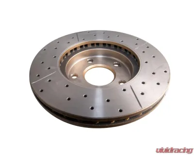 DBA Street Series Drilled & Slotted Rotor - Front Infiniti M45 2003-2004 - 2327X