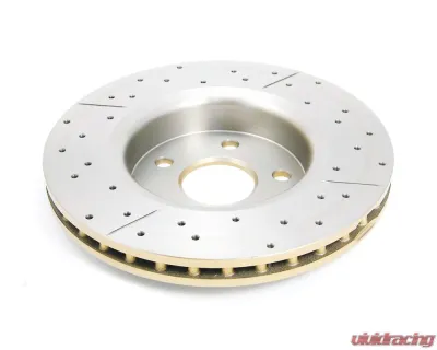 DBA Street Series Drilled & Slotted Rotor - Front Jeep Commander 2006-2010 - 2530X