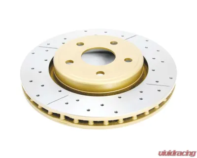 DBA Street Series Drilled & Slotted Rotor - Front Jeep Commander 2006-2010 - 2530X