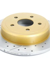 DBA Street Series Drilled & Slotted Rotor - Rear Jeep Commander 2006-2010                                     - 2531X - Image 4