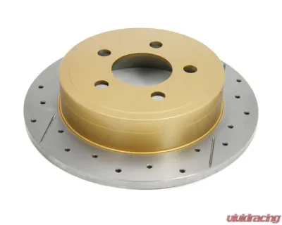 DBA Street Series Drilled & Slotted Rotor - Rear Jeep Liberty 2003-2007 - 2535X