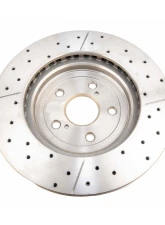 DBA Street Series Drilled & Slotted Rotor - Front Lexus RX330 2004-2006                                     - 2702X - Image 3