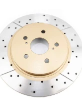 DBA Street Series Drilled & Slotted Rotor - Front Lexus RX330 2004-2006                                     - 2702X - Image 4
