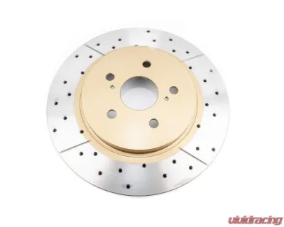 DBA Street Series Drilled & Slotted Rotor - Front Lexus RX330 2004-2006 - 2702X