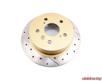 DBA Street Series Drilled & Slotted Rotor - Rear Lexus ES300h 2013-2018 - 2713X