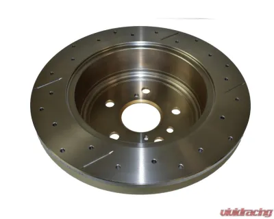 DBA Street Series Drilled & Slotted Rotor - Rear Toyota Highlander 2008-2013 - 2735X