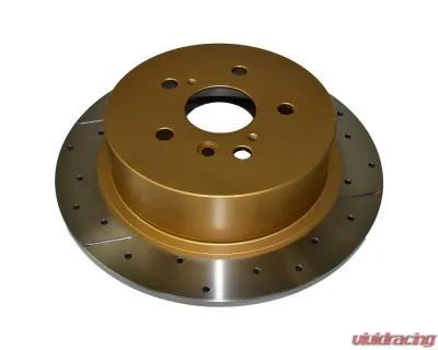DBA Street Series Drilled & Slotted Rotor - Rear Toyota Highlander 2008-2013 - 2735X