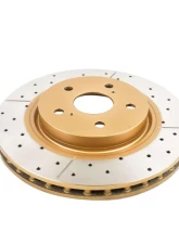 DBA Street Series Drilled & Slotted Rotor - Front Lexus ES350 2020                                     - 2744X - Image 4