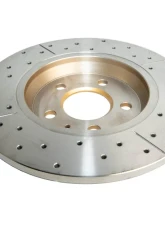 DBA Street Series Drilled & Slotted Rotor - Rear Audi A4 2009-2020                                     - 2823X - Image 3