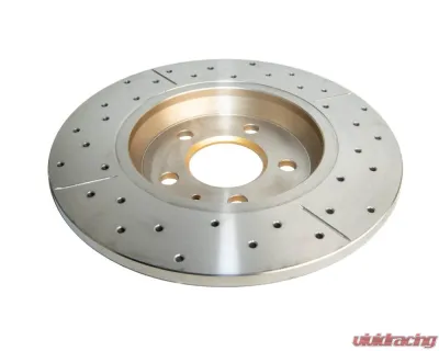 DBA Street Series Drilled & Slotted Rotor - Rear Audi A4 2009-2020 - 2823X