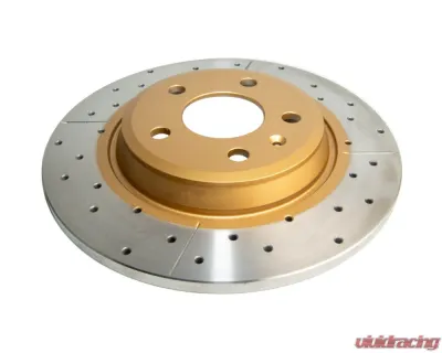 DBA Street Series Drilled & Slotted Rotor - Rear Audi A4 2009-2020 - 2823X