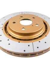 DBA Street Series Drilled & Slotted Rotor - Front Lexus NX200t 2015-2018                                     - 3450X - Image 4