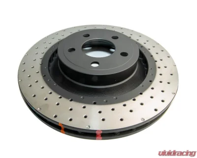 DBA 4000 Series Cross Drilled Rotor - Front Ford Mustang GT 2015-2020 - 42164XD