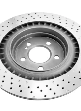 DBA 4000 Series Drilled Rotor - Rear Mercedes-Benz C63 AMG 2008                                     - 42691XD - Image 5