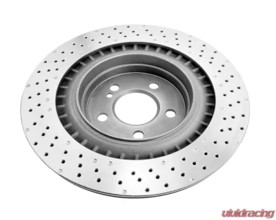 DBA 4000 Series Drilled Rotor - Rear Mercedes-Benz C63 AMG 2008 - 42691XD