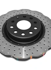 DBA 4000 Series Drilled Rotor - Front Audi A3 2006                                     - 42806WXD - Image 5