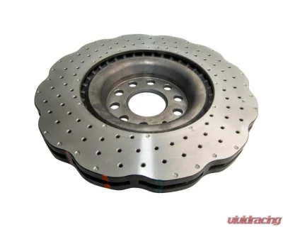 DBA 4000 Series Drilled Rotor - Front Volkswagen Golf R 3.6L 2012-2013 - 42808WXD