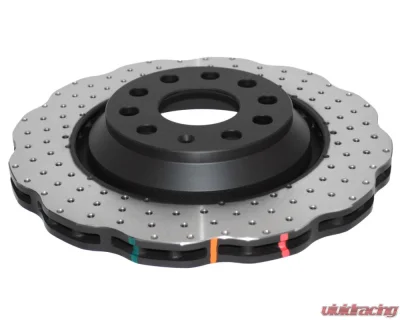 DBA 4000 Series Drilled Rotor - Rear Volkswagen GTI 2014-2021 - 42809WXD