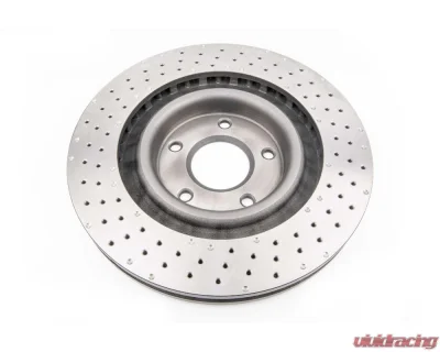 DBA 4000 Series Cross Drilled Rotor - Front Chevrolet Corvette 2005-2013 - 42990XD