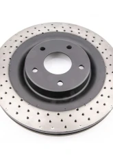 DBA 4000 Series Cross Drilled Rotor - Front Chevrolet Corvette 2005-2013                                     - 42990XD - Image 5