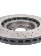 DBA 4000 Series Cross Drilled Rotor - Front Honda Civic Type R Hatch 2017-2020                                     - 43700XD - Image 4