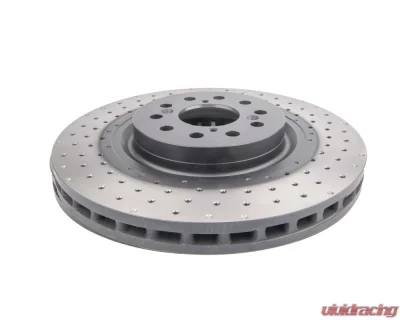 DBA 4000 Series Cross Drilled Rotor - Front Honda Civic Type R Hatch 2017-2020 - 43700XD