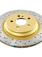DBA 4000 Series Drilled & Slotted Rotor - Rear Mercedes-Benz ML430 2000-2001                                     - 4553XS - Image 4