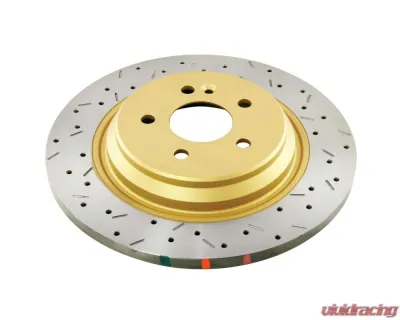 DBA 4000 Series Drilled & Slotted Rotor - Rear Mercedes-Benz ML430 2000-2001 - 4553XS