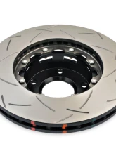 DBA 5000 Series Slotted Rotor w/ Black Hat - Front Pontiac GTO 2004                                     - 5040BLKS - Image 4