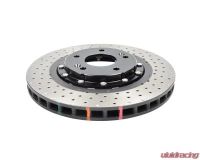 DBA 5000 Series Drilled Rotor - Front Hyundai Sonata 2015-2019 - 52472BLKXD