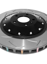 DBA 5000 Series Slotted Rotor w/ Black Hat - Front Audi S6 2007-2011                                     - 52778BLKS - Image 5