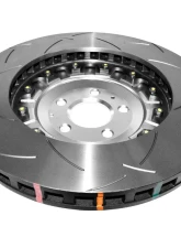 DBA 5000 Series Slotted Rotor w/ Silver Hat - Front Audi S6 2007-2011                                     - 52778SLVS - Image 4