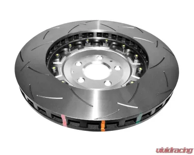 DBA 5000 Series Slotted Rotor w/ Silver Hat - Front Audi S6 2007-2011 - 52778SLVS